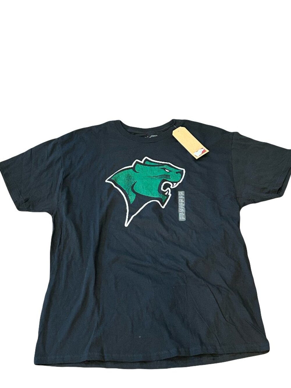 NWT Chicago State Cougars The Victory Big Logo Black T-Shirt